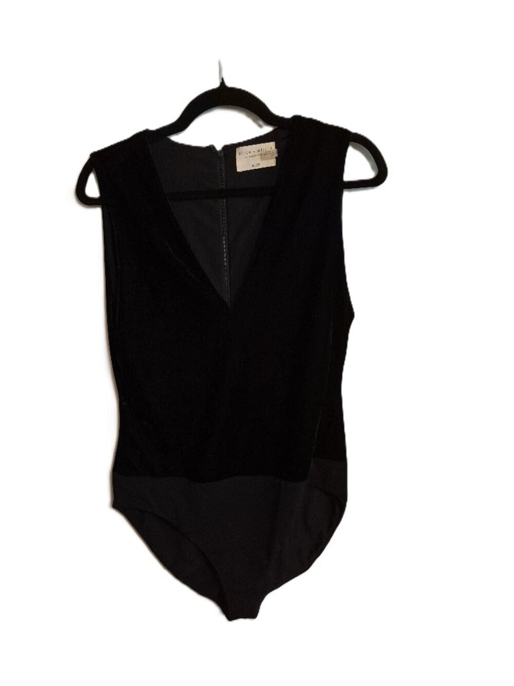 Alice + Olivia Marley Velvet Body Suit Air Stacey Bendet M